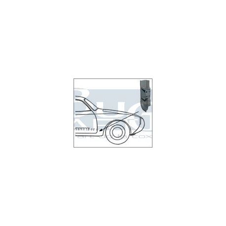 BAS DE MONTANT DE PORTE DROIT 8/55-