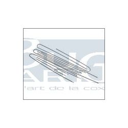 JEU TUYAUX FREINS RIGIDES T25 84-85