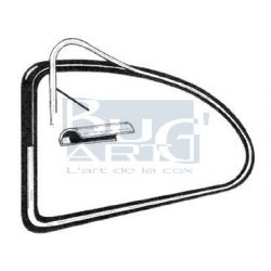 JONCS CHROMES ALU PARE-BRISE 58-64