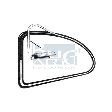 JONCS CHROMES ALU PARE-BRISE 58-64