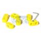 ATTACHES FILS BOUGIE  JAUNE