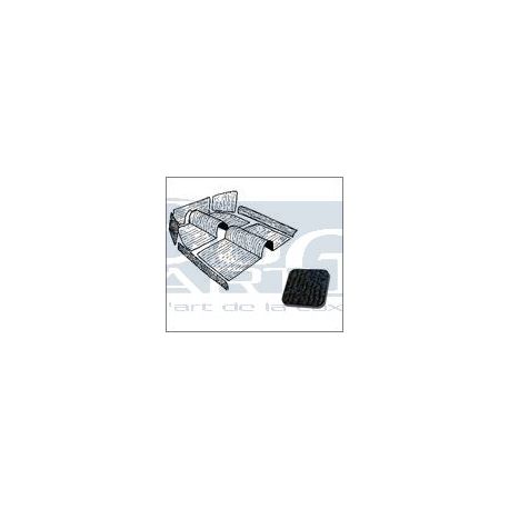 KIT TAPIS 7PC.73-  NOIR TMI