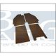 KIT CTC.DE SOL AV ET AR 50-55 (4 pièces) BRUN WW