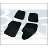 COUVRE TAPIS DE SOL 4 PIECES NOIR TMI