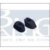 SUPPORT PARE-SOLEIL 65-67 NOIR paire