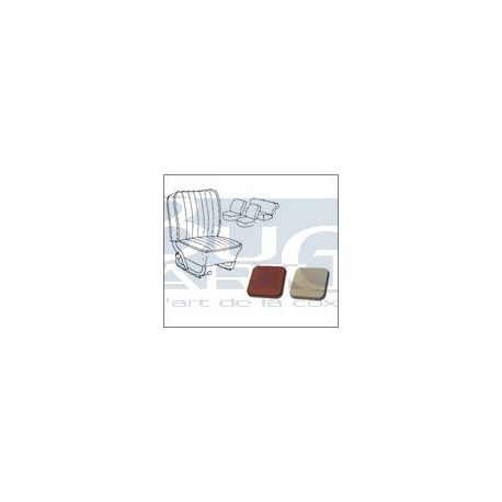 HOUSSES SIEGES Corail/p.poils bl.  58-64 TMI