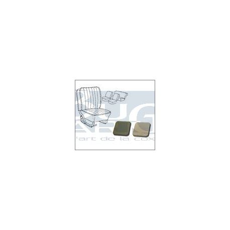 HOUSSES SIEGES Gris/p.poils bl.  58-64 TMI