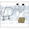 HOUSSES APP. TETE 77- Saddle 90 TMI paire