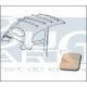 CIEL DE TOIT TISSUS BEIGE 53-60