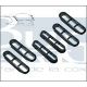 GRILLES AERATION LUNETTE AR. (6) noir