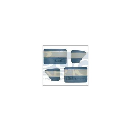 PAN.INT.(4) 2 TONS 56-64  BL.CASSE/BLEU