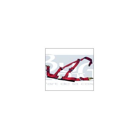 HARNAIS 3-POINTS ROUGE pièce
