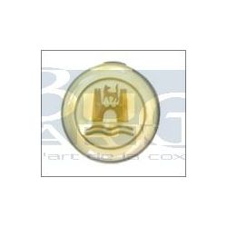 BOUTON DE CLAXON WOLFSBURG 60-71 IVOIRE