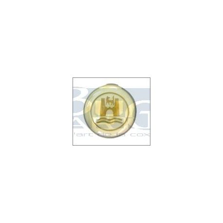 BOUTON DE CLAXON WOLFSBURG 60-71 IVOIRE