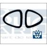 JOINTS VITRE AR. 46-52 profil étroit  /paire WW