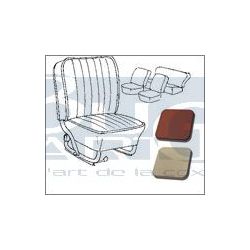 HOUSSES SIEGES Corail/p.poils bl.  56-64 TMI