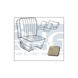 HOUSSES SIEGES Gris/blanc lisse 56-64 TMI