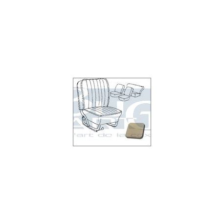 HOUSSES SIEGES Gris/blanc lisse 56-64 TMI