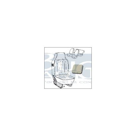 HOUSSES SIEGES CAB. Gris-cl. 68-69 ap.-tête TMI