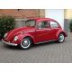 VW Coccinelle 1300 rouge rubis 1966