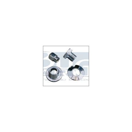 KIT BOULONS 2 POULIES CHROME