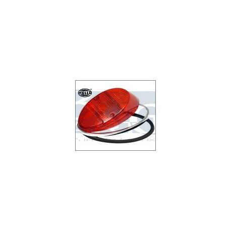 VERRE FEU ARR.62-67 ET STD-73 ROUGE pièce HELLA