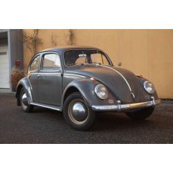 VW Coccinelle 1200 gris anthracite 1963
