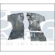 TOLES SOUS MOTEUR CHROME