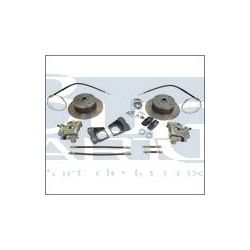 KIT FREINS A DISQUES ARRIERE 12/1300 66-
