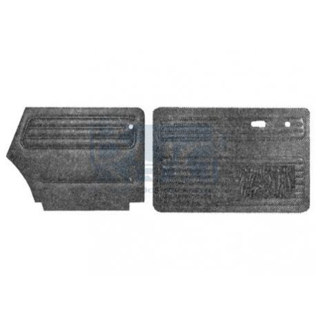 PANNEAUX INT. ARR. Noir  CABRIO 73-79