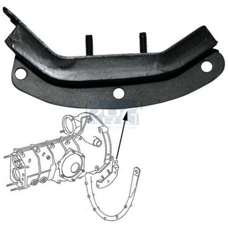 SILENTBLOC DE CLOCHE DE BOITE CÔTÉ GAUCHE POUR PORSCHE 356