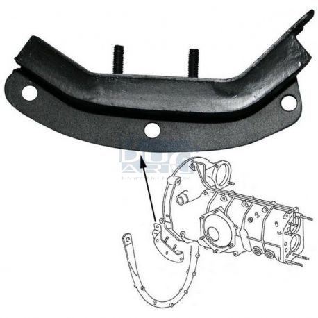 SILENTBLOC DE CLOCHE DE BOITE CÔTÉ DROIT POUR PORSCHE 356