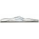 MOULURE DE BAS DE CAISSE POUR PORSCHE 356 B T6, 356 C ET 356 SPEEDSTER
