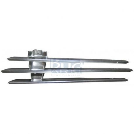GRILLE POUR PHARE ANTI-BROUILLARD DROIT DE PORSCHE 356 B/C