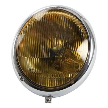 PHARE -7/67 AVEC VERRE JAUNE POUR AMPOULE CE