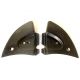 CACHES CHARNIERES  68-79 paire NOIR
