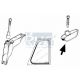 CHARNIERE SUP. DEFLECTEUR 73- paire