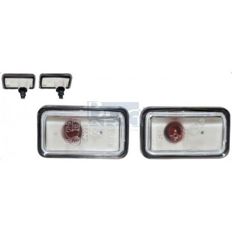 KIT DE CLIGNOTANTS LATÉRAUX GAUCHE ET DROIT BLANC