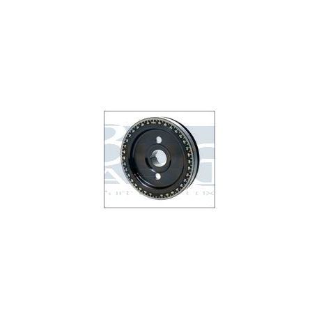 POULIE ALU. NOIR  LISSE EQUALISER