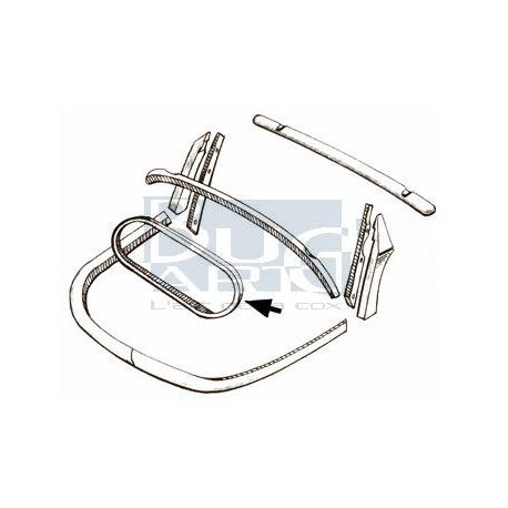 CADRE METAL. LUNETTE AR. 64-75