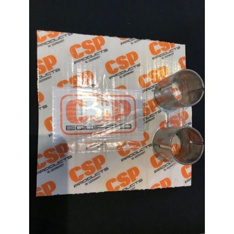 Adaptateur pour montage d'échappement Python 38mm sur boîte de chauffage d'origine 35mm X2