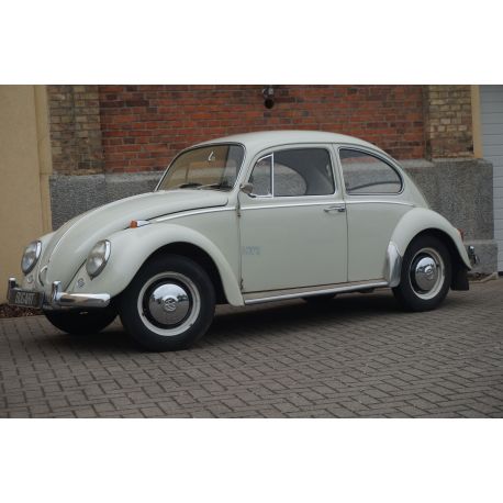 VW Coccinelle 1300 - crème - 1966