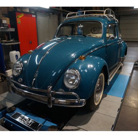 VW Coccinelle 1200 - bleu - 1966 Brésil