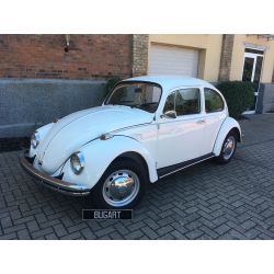 VW Coccinelle 1200 blanche 1972