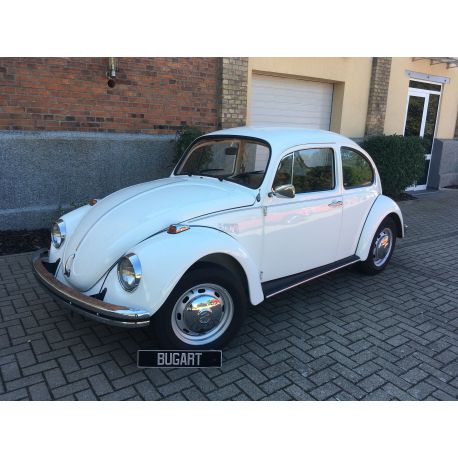 VW Coccinelle 1200 blanche 1972