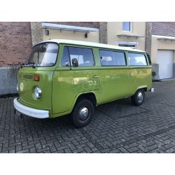 VW T2b - Combi BayWindow  8 places - vert - 1978
