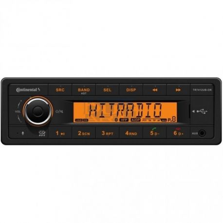 AUTORADIO CONTINENTAL AVEC FONCTIONS USB-BLUETOOTH-KIT MAINS LIBRES