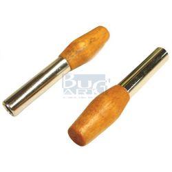 BOUTONS FERMETURE CHR/BOIS paire