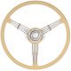VOLANT BANJO FLAT 4 (sans moyeu) BLANC