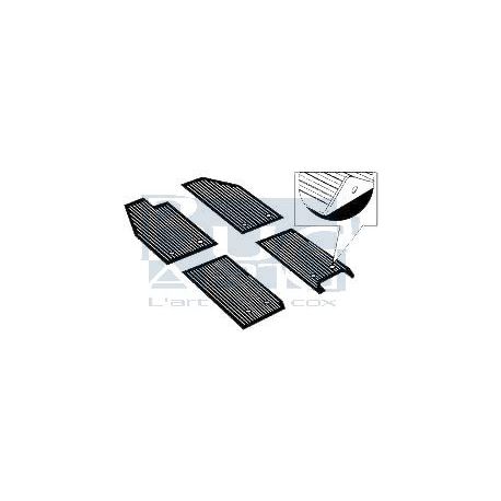 KIT CTC.DE SOL AV ET AR 56-59 (4 pièces) noir WW